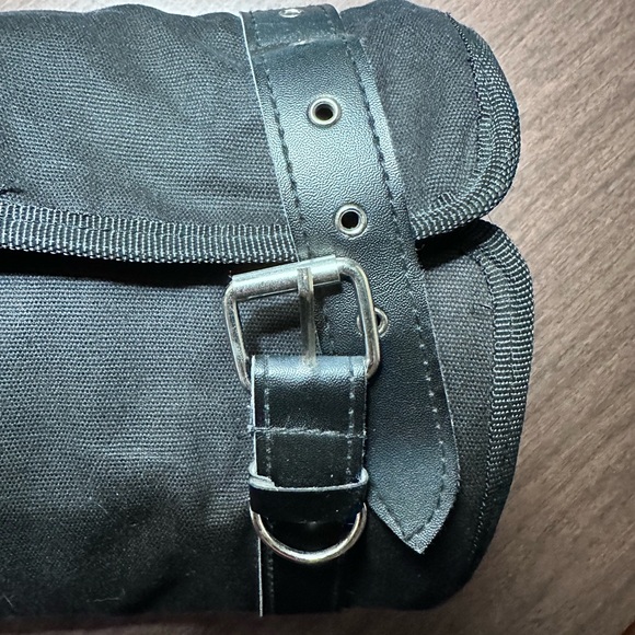 Harley-Davidson Canvas Motorcycle Roll Tool Kit Organizer Bag Ready for Sturgis! - Picture 11 of 13